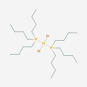 molecular formula C24H54Br2P2Pt B13140139 cis-Dibromobis(tributylphosphine)platinum 