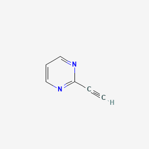 molecular formula C6H4N2 B1314018 2-Ethynylpyrimidine CAS No. 37972-24-0