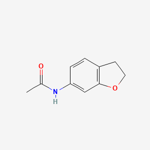 molecular formula C10H11NO2 B13140225 N-(2,3-Dihydrobenzofuran-6-yl)acetamide CAS No. 911300-52-2