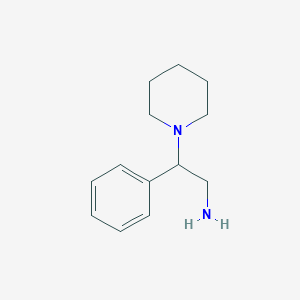 molecular formula C13H20N2 B1314023 2-Phenyl-2-(piperidin-1-yl)ethanamine CAS No. 5815-73-6