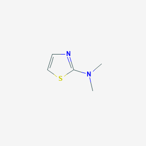 molecular formula C5H8N2S B1314025 N,N-二甲基噻唑-2-胺 CAS No. 6142-08-1