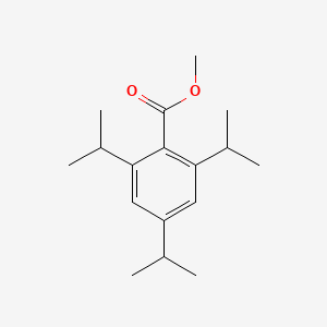 molecular formula C17H26O2 B13140258 Methyl 2,4,6-tri(propan-2-yl)benzoate CAS No. 57198-98-8