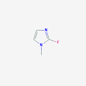 molecular formula C4H5FN2 B1314044 2-氟-1-甲基-1H-咪唑 CAS No. 66787-69-7