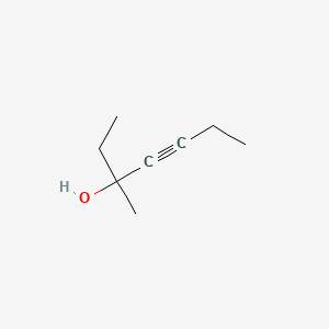 molecular formula C8H14O B1314051 3-Methylhept-4-yn-3-ol CAS No. 71065-39-9