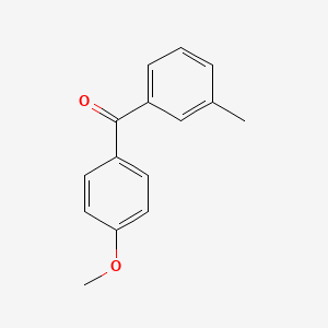 molecular formula C15H14O2 B1314057 4-Methoxy-3'-methylbenzophenone CAS No. 53039-63-7