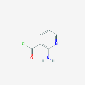 molecular formula C6H5ClN2O B1314059 2-氨基烟酰氯 CAS No. 342614-83-9
