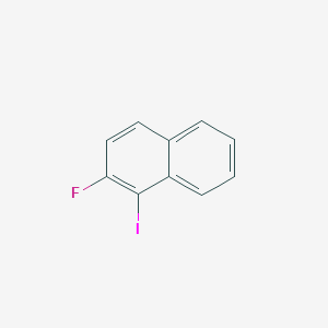 molecular formula C10H6FI B1314064 2-Fluoro-1-iodonaphthalene CAS No. 70109-77-2