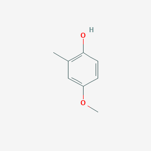molecular formula C8H10O2 B1314071 4-Methoxy-2-methylphenol CAS No. 5307-05-1