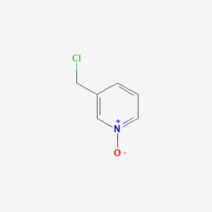 molecular formula C6H6ClNO B1314075 3-ChloroMethyl-pyridine 1-oxide CAS No. 82401-08-9