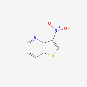 molecular formula C7H4N2O2S B1314083 3-Nitrothieno[3,2-b]pyridine CAS No. 26579-59-9