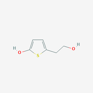 molecular formula C6H8O2S B13140830 5-hydroxy-2-Thiopheneethanol 