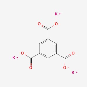 molecular formula C9H3K3O6 B13140834 Potassiumbenzene-1,3,5-tricarboxylate 