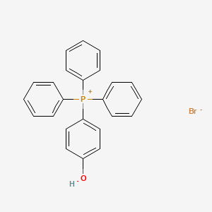 molecular formula C24H20BrOP B13140889 (4-Hydroxyphenyl)triphenylphosphoniumbromide 