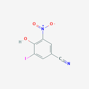 molecular formula C7H3IN2O3 B131409 Nitroxinil CAS No. 1689-89-0