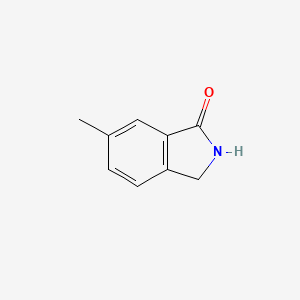 molecular formula C9H9NO B1314091 6-Methylisoindolin-1-one CAS No. 58083-55-9