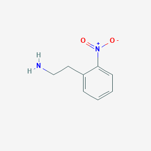 molecular formula C8H10N2O2 B1314092 2-(2-Nitrophenyl)ethanamine CAS No. 33100-15-1