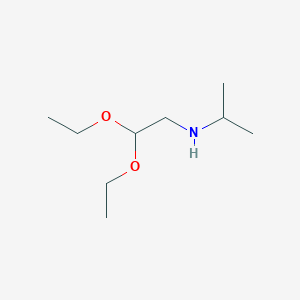 molecular formula C9H21NO2 B1314097 N-(2,2-diethoxyethyl)propan-2-amine CAS No. 69128-20-7