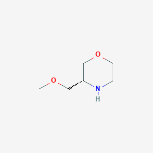 molecular formula C6H13NO2 B13140972 (R)-3-(Methoxymethyl)morpholine 