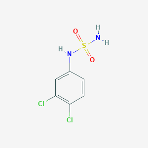 molecular formula C6H6Cl2N2O2S B13141005 N-(3,4-Dichlorophenyl)sulfuric diamide 