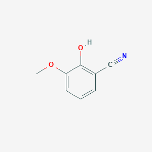 molecular formula C8H7NO2 B1314107 2-Hydroxy-3-methoxybenzonitrile CAS No. 6812-16-4