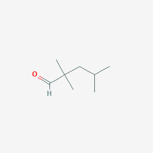 molecular formula C8H16O B1314110 2,2,4-Trimethylpentanal 