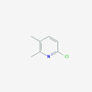 molecular formula C7H8ClN B1314112 6-Chloro-2,3-dimethylpyridine CAS No. 72093-13-1
