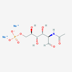molecular formula C8H14NNa2O9P B13141167 Disodium acetyl glucosamine phosphate CAS No. 1059180-18-5