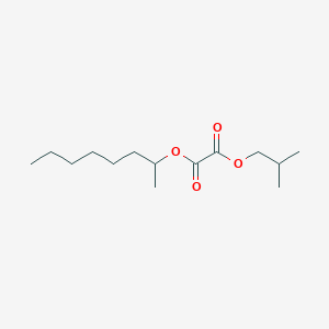 molecular formula C14H26O4 B13141179 Isobutyloctan-2-yloxalate 