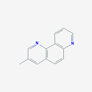 molecular formula C13H10N2 B13141216 3-Methyl-1,7-phenanthroline CAS No. 61351-91-5