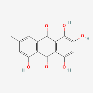 molecular formula C15H10O6 B13141310 5-Hydroxyemodin CAS No. 20324-66-7