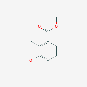 molecular formula C10H12O3 B1314139 Methyl 3-methoxy-2-methylbenzoate CAS No. 42981-93-1