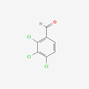 molecular formula C7H3Cl3O B1314147 2,3,4-三氯苯甲醛 CAS No. 19361-59-2