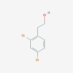 molecular formula C8H8Br2O B13141523 2-(2,4-Dibromophenyl)ethanol 