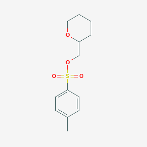 molecular formula C13H18O4S B1314154 tetrahydro-2H-pyran-2-ylmethyl 4-methylbenzenesulfonate CAS No. 75434-63-8