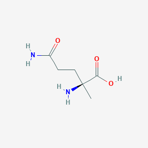 molecular formula C6H12N2O3 B13141681 2-methyl-L-glutamine 