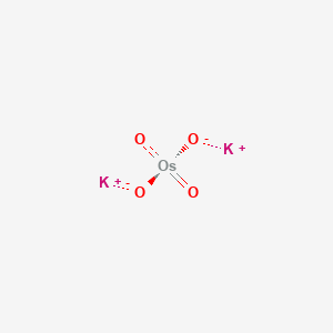 molecular formula K2O4Os B13141740 Potassiumdioxidodioxoosmium 