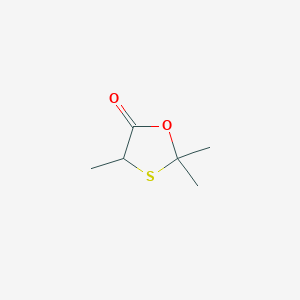 2,2,4-Trimethyl-1,3-oxathiolan-5-one
