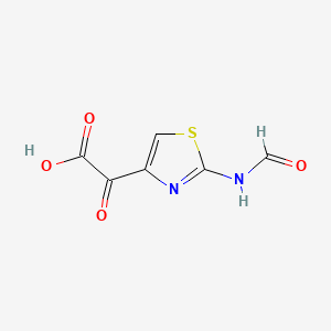 2-(2-Formamidothiazol-4-yl)-2-oxoacetic acid