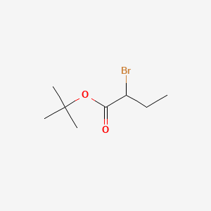 molecular formula C8H15BrO2 B1314197 tert-Butyl 2-bromobutanoate CAS No. 24457-21-4