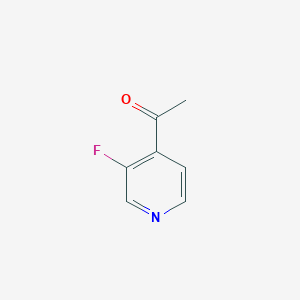 molecular formula C7H6FNO B1314204 1-(3-Fluoropyridin-4-yl)ethanone CAS No. 87674-21-3