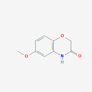 molecular formula C9H9NO3 B1314215 6-methoxy-2H-1,4-benzoxazin-3(4H)-one CAS No. 5023-12-1
