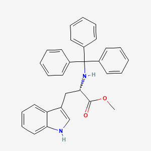molecular formula C31H28N2O2 B13142223 Trt-Trp-Ome 