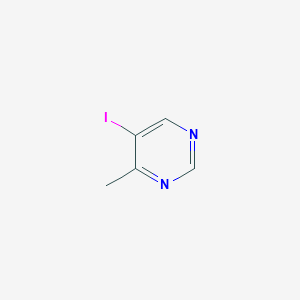 molecular formula C5H5IN2 B1314226 5-Iodo-4-methylpyrimidine CAS No. 91749-26-7