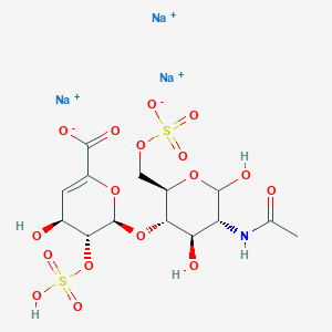 molecular formula C14H19NNa3O17S2+ B13142285 Heparindisaccharidei-atrisodiumsalt 