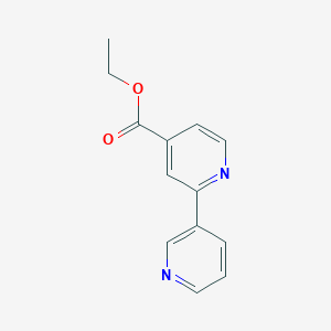 molecular formula C13H12N2O2 B13142291 Ethyl [2,3'-bipyridine]-4-carboxylate 