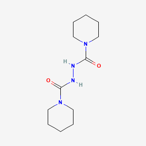 molecular formula C12H22N4O2 B1314235 1,2-Bis(1-piperidylcarbonyl)hydrazine CAS No. 17696-90-1