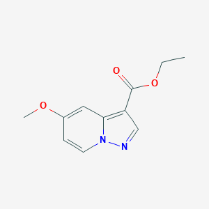molecular formula C11H12N2O3 B1314243 Ethyl 5-methoxypyrazolo[1,5-a]pyridine-3-carboxylate CAS No. 99446-53-4