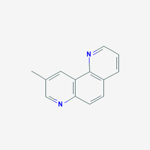 molecular formula C13H10N2 B13142443 9-Methyl-1,7-phenanthroline CAS No. 61351-94-8