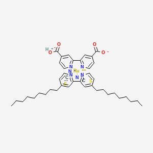 molecular formula C42H51N6O4RuS2- B13142498 CID 138114844 