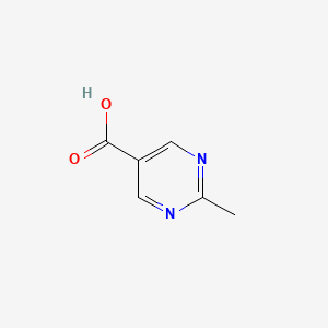molecular formula C6H6N2O2 B1314258 2-Methylpyrimidine-5-carboxylic acid CAS No. 5194-32-1